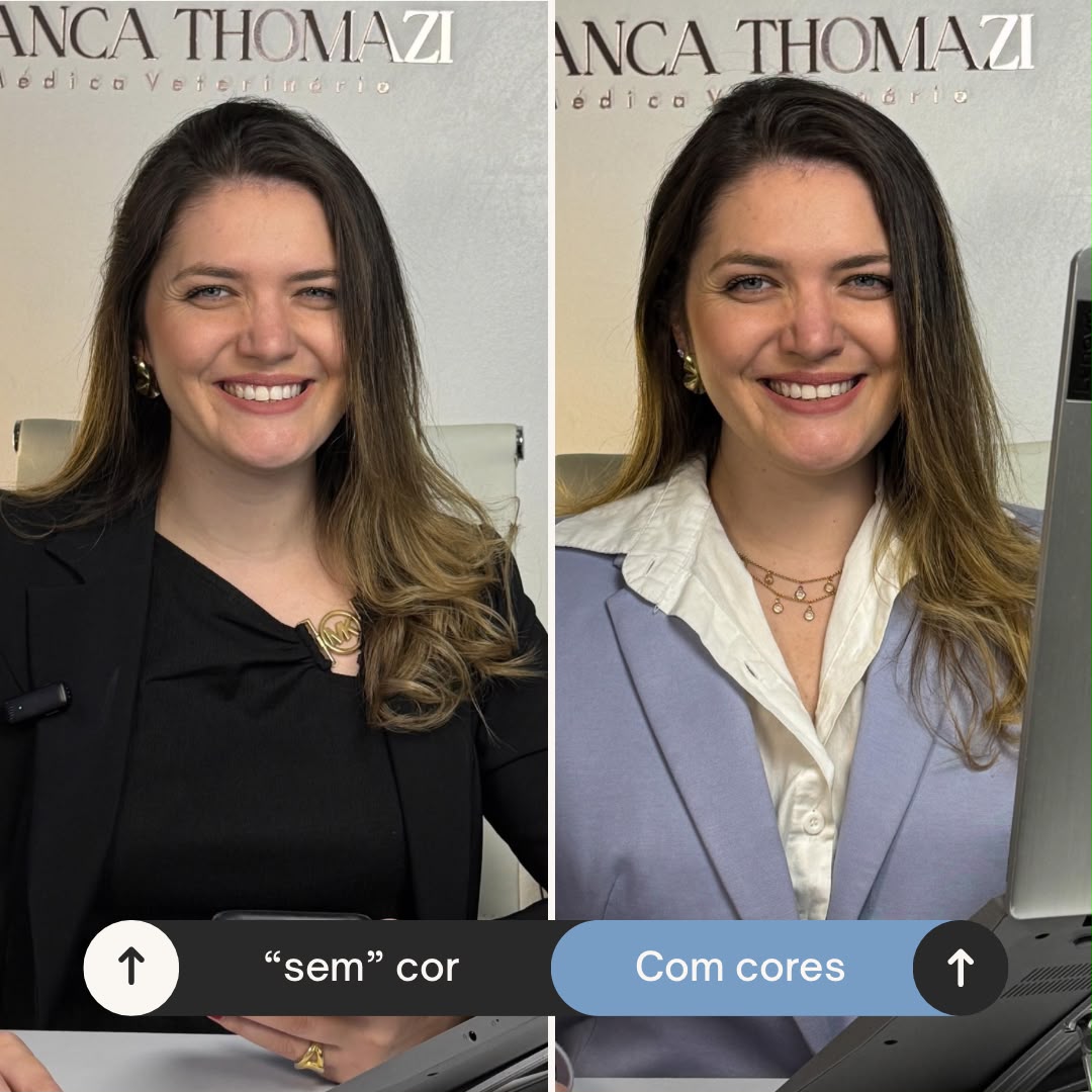Antes e depois 03: aplicação intencional de cores na imagem